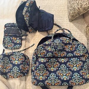 Vera Bradley Floral Patterned Luggage Set